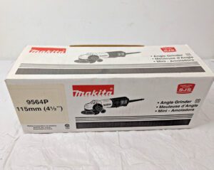 Makita 4‑1/2" SJS Paddle Switch Angle Grinder Corded 9564P