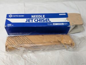 PACKOF 100 Nitto Kohki Needles 3mm x 180mm For Use w/Jet Chisels TB11055