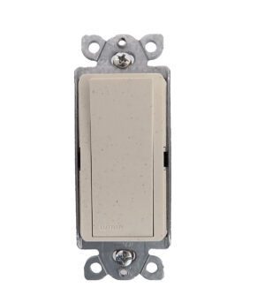 Lutron SC-3PS-LS Satin Coors 3-Way Switch 15A Limestone