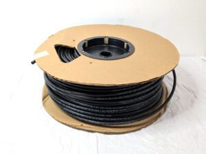 Parker Black Polyethylene Tube 11/64" ID x 1/4" OD 500Ft Long EB-43-0500-NSF