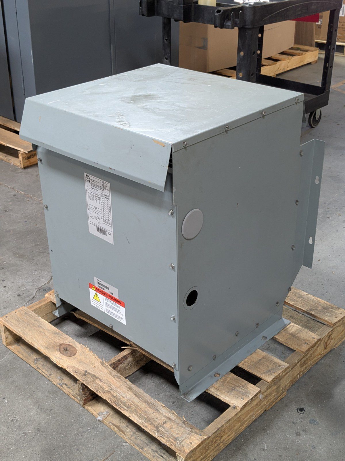 Hammond 30kVA Dry Type Power Transformer 3Ph 480Y/277V NMK030BK Parts / Repair