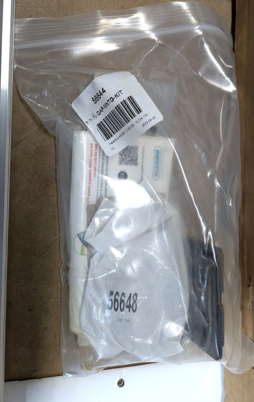 FLEXCO 2" x 24" Segmented Convetyor transfer Plate 56237 TGB-2/51-1/1-24/610