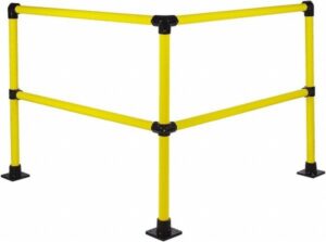 Hollaender Pipe Rail Kit Corner Section 48" Tall 1-1/2" Pipe Dia 50121