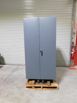Durham Industrial Storage Cabinet 4 Shelf 24 Bin 78 x 36 x 36 HDC36DC24TB4S95