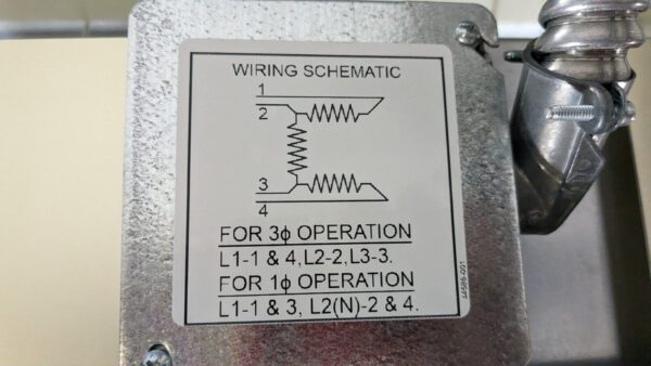 TPI 14,972 BTU Infrared Heater 480 Volts 4,300 Watts FSS-4348-3 04884602
