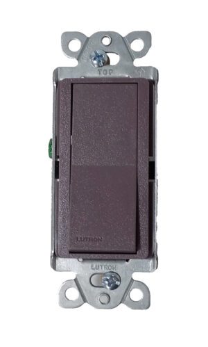 Lutron SC-3PS-PL Satin Colors 15A 3-Way General Purpose Switch Plum