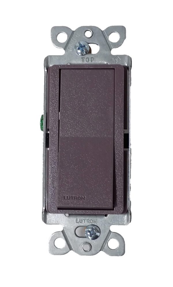 Lutron SC-3PS-PL Satin Colors 15A 3-Way General Purpose Switch Plum