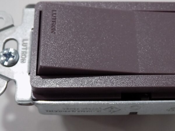 Lutron SC-3PS-PL Satin Colors 15A 3-Way General Purpose Switch Plum