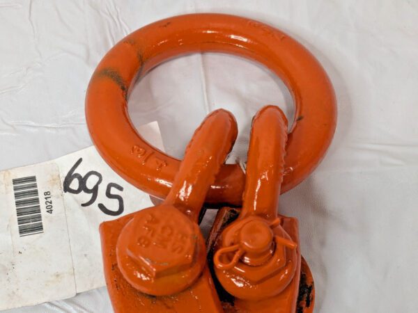 CM Timber Lifting Tong 2500 Lb at 75° Load 4 to 20" Jaw Opening 1" Diam 40218