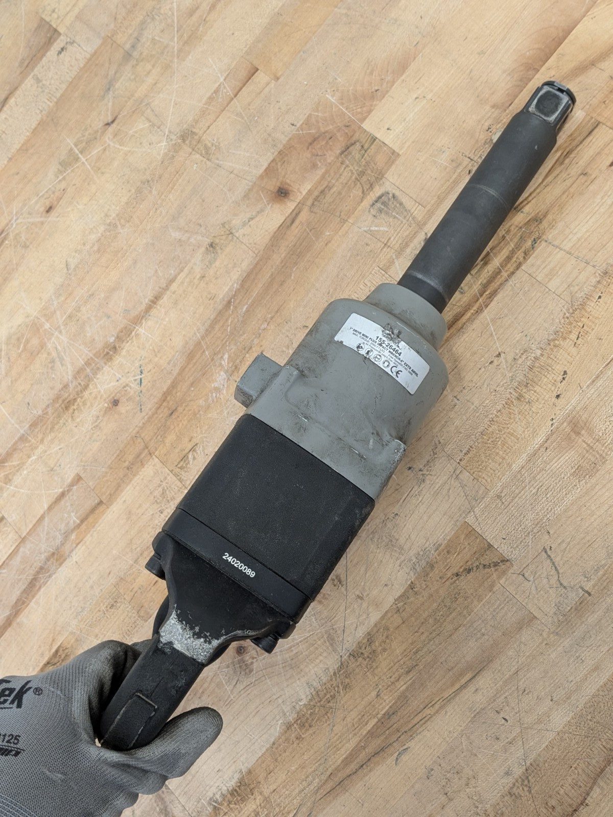 RPG Pneumatic Impact Wrench w/ Extended Anvil 1" Drive 155-26464 Parts / Repair