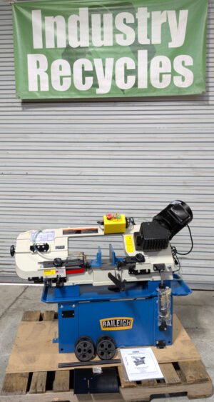 Baileigh Industrial Horizontal Bandsaw 7x12" 120V Geared Drive *Scratch & Dent*