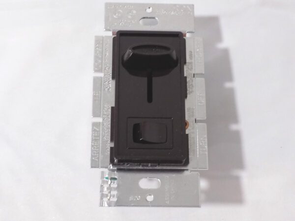 Lutron S-603P-BR Skylark 600W 3-Way Preset Dimmer w/Rocker Switch Brown