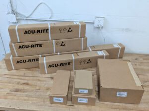 AcuRite 3-Axis Digital Readout DRO System for Milling Machines 35" x 13" x 4"