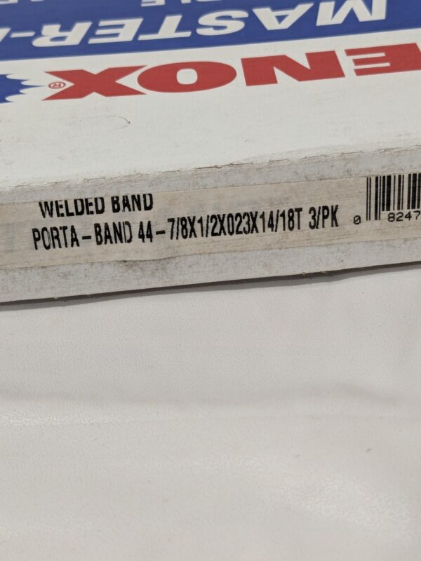 LENOX Portable Bandsaw Blade: 1/2" W, 0.023" Thick, 14-18 TPI 3PK 8011238EW1418