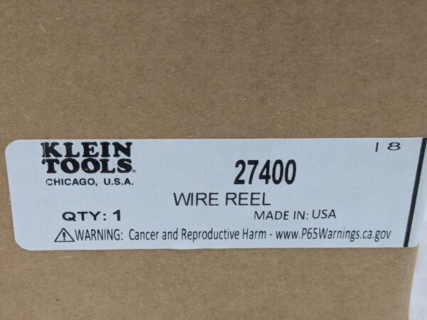 KLEIN TOOLS Tie Wire Reel Lightweight Aluminum 27400