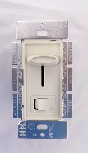 Lutron SLV-600P-LA Skylark 600W Magnetic Low Voltage Single Pole Dimmer