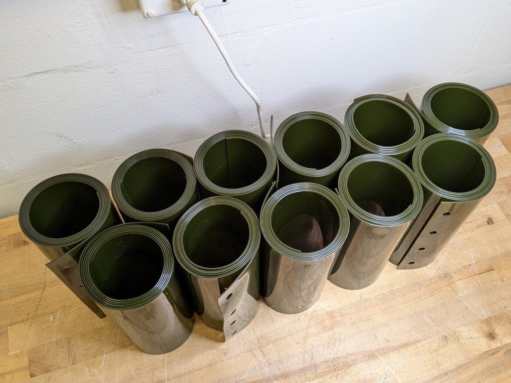 Steiner Welding Strip Curtain Kit w/ Mounting Hardware 6 Ft. Width 6 Ft. Height