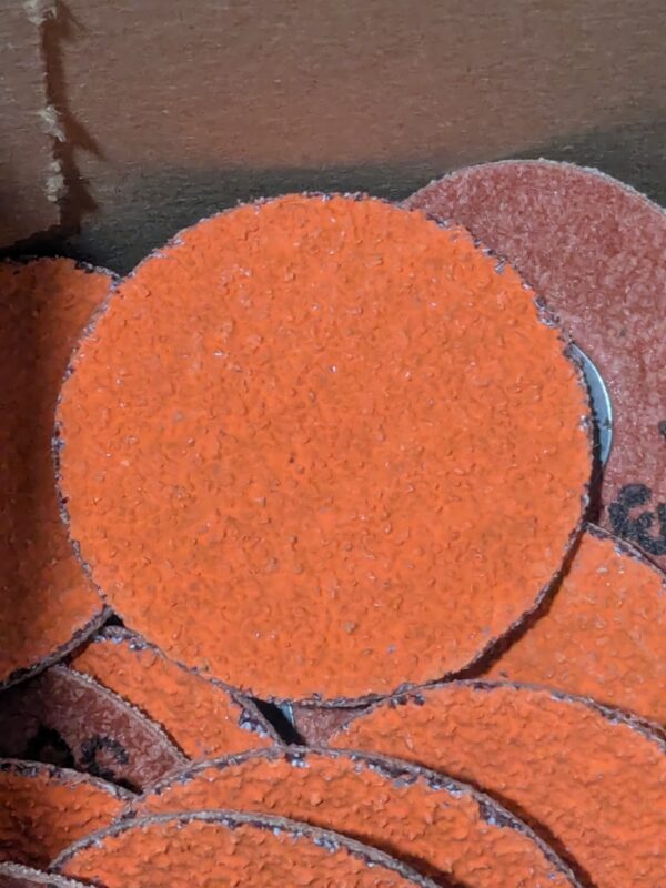 NORTON Quick-Change Disc: Type S, 2" Dia, 36 Grit Box of 25 63642595452