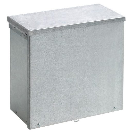 Hoffman 24" x 24" x 8" Type 3R Screw Cover Enclosure, Galvanized Steel