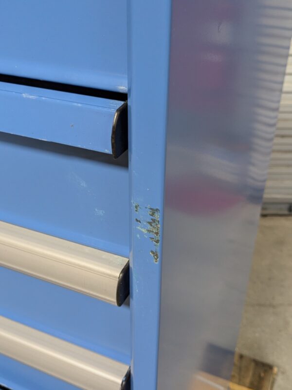 Lista Modular Storage Cabinet 10 Drawer 59 x 40 x 22 Steel Blue SCRATCH N DENT