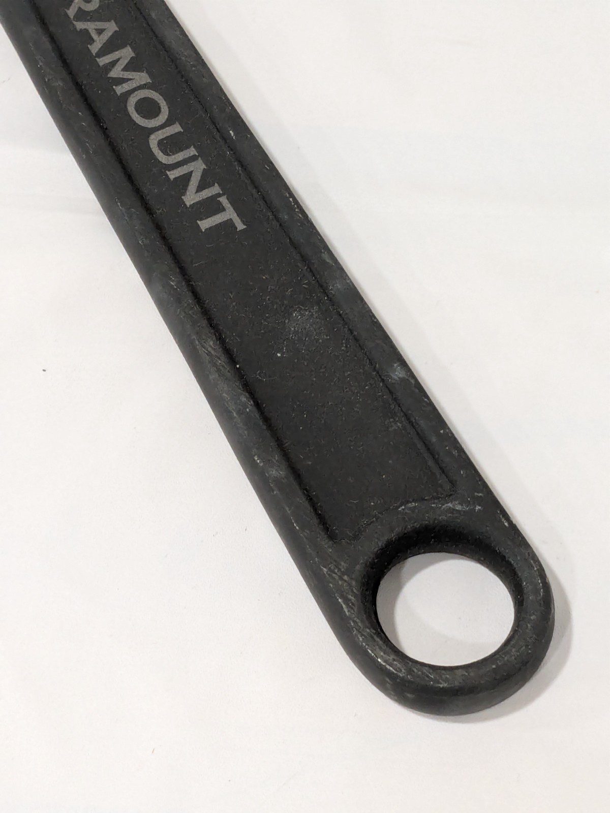 Paramount Black Oxide 18" Adjustable Wrench: 2-1/16" Jaw Capacity PAR-AP-18B