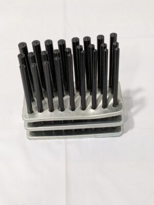 Transfer Punch Set: 26 Pc Round Shank, A-Z 830-4026