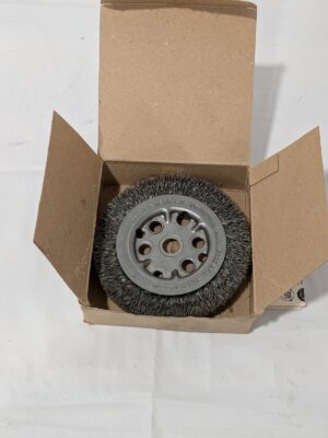 ANDERSON Wheel Brush: 4-1/4" Wheel Dia, 3/4" Face Width 01574