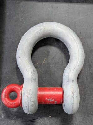 Crosby Screw Pin Anchor Shackle 35 Ton Load Capacity 2" Chain Carbon Steel