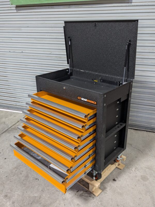 Gearwrench GSX Series Roller Cabinet Tool Box w/ Tilt Top 7 Drawer 83246
