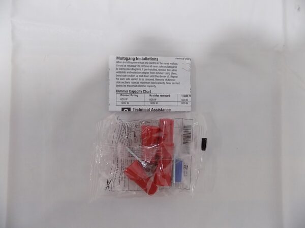 Lutron DV-103P-LA Diva 1000W Incandescent / Halogen 3-Way Dimmer Light Almond