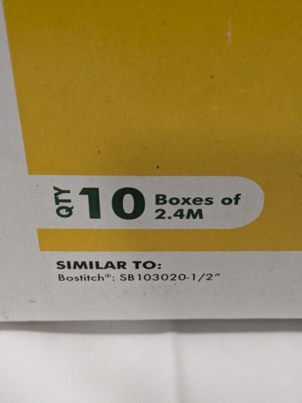 KLINCH-PAK Narrow Crown Construction Staple 1/2" X1/2" Box of 24000 K-SB103020