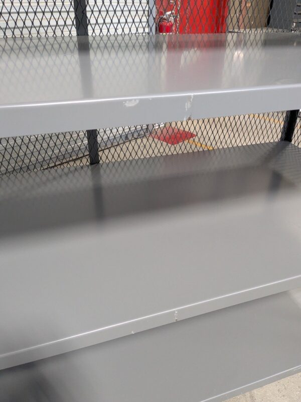 Little Giant Vented Storage Locker 3-Shelf 13 Ga. Welded Steel 78" x 72" x 33"